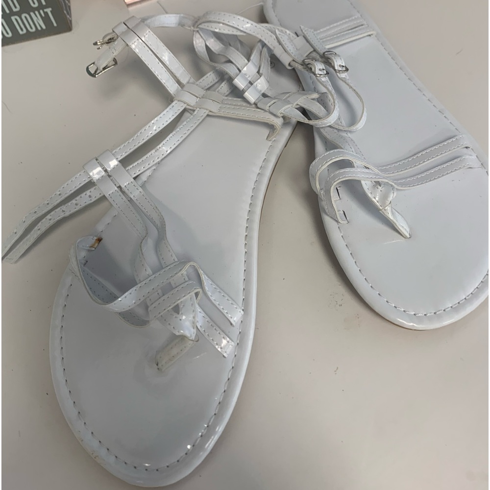 White Sandals
